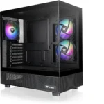 Thermaltake View 270 Plus TG ARGB Gaming Midi Tower Κουτί Υπολογιστή με Πλαϊνό Παράθυρο Black