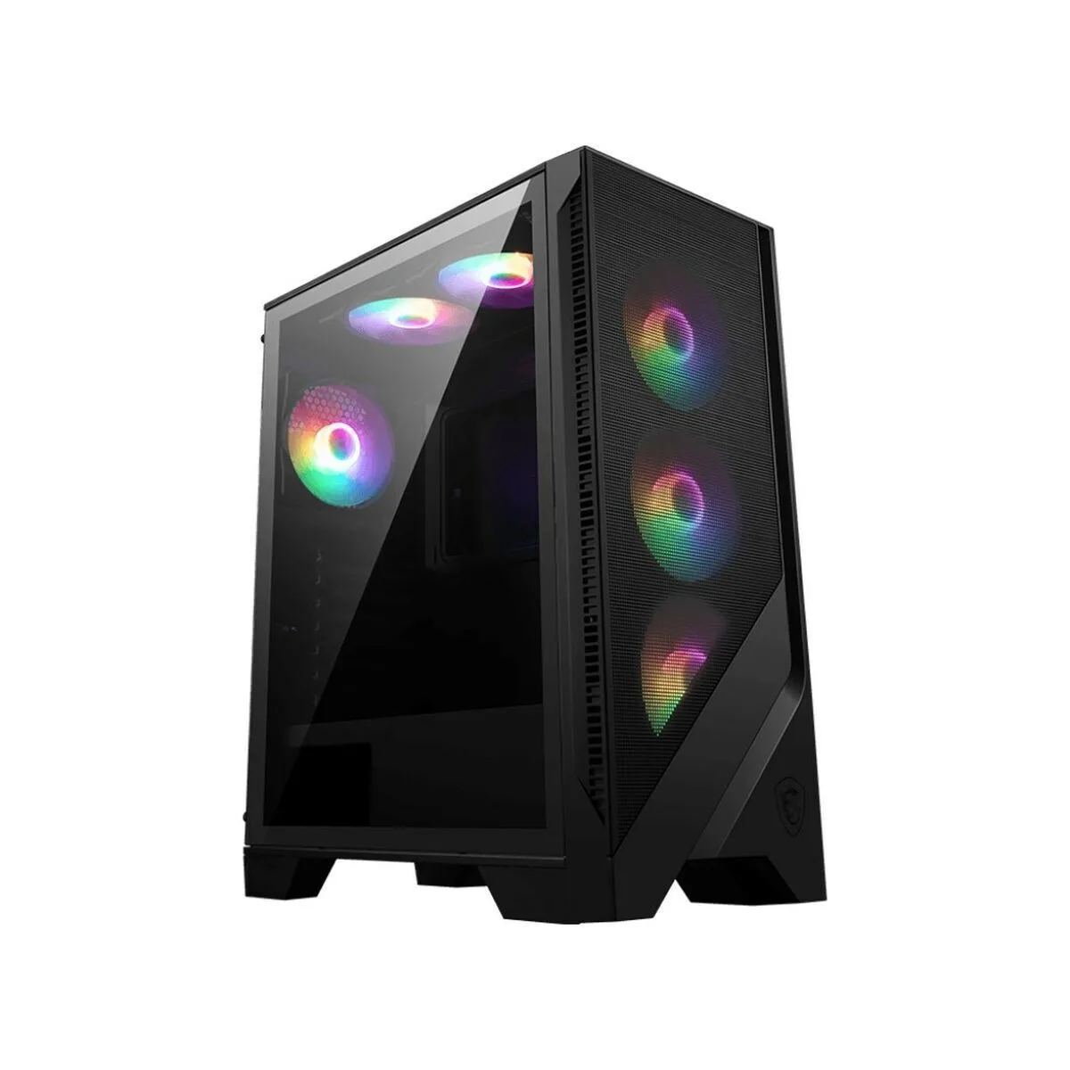 20250723094851_msi_mag_forge_120a_airflow_gaming_midi_tower_kouti_ypologisti_me_plaino_parathyro_kai_rgb_fotismo_mayro MSI MAG Forge 120A Airflow Gaming Midi Tower Κουτί Υπολογιστή με Πλαϊνό Παράθυρο και RGB Φωτισμό Μαύρο - Image 1