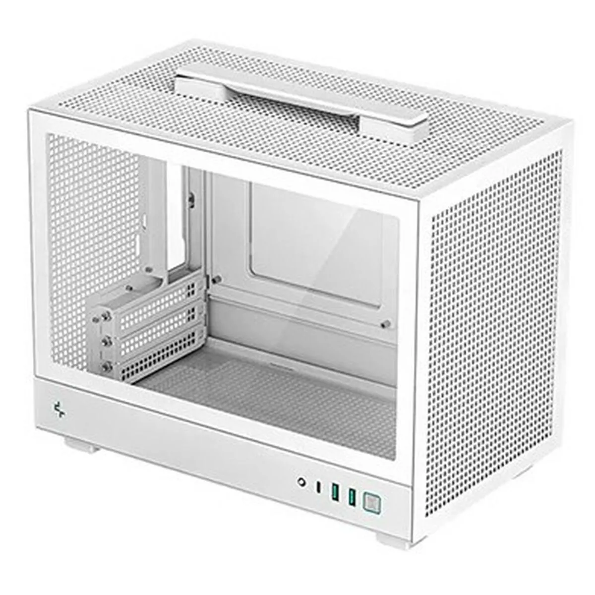 Deepcool CH160 v2 Gaming Mini Tower Κουτί Υπολογιστή με Πλαϊνό Παράθυρο Λευκό - Image 1