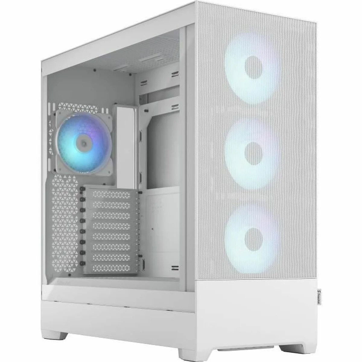 Fractal Design Pop XL Air Gaming Midi Tower Κουτί Υπολογιστή με Πλαϊνό Παράθυρο RGB White TG Clear - Image 1