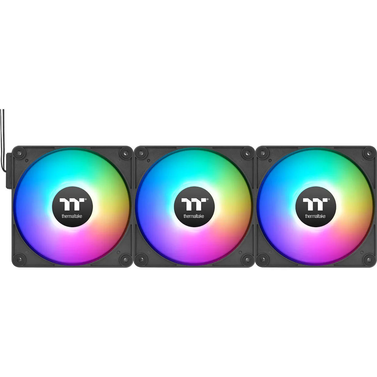 Thermaltake CT120 EX ARGB Case Fan με Σύνδεση 4-Pin PWM 3τμχ Λευκό - Image 1