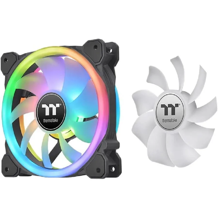 Thermaltake Swafan Case Fan 120mm με RGB Φωτισμό και Σύνδεση 9-Pin 3τμχ - Image 1