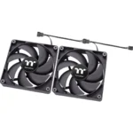 Thermaltake CT120 PC Case Fan με Σύνδεση 4-Pin PWM 2τμχ