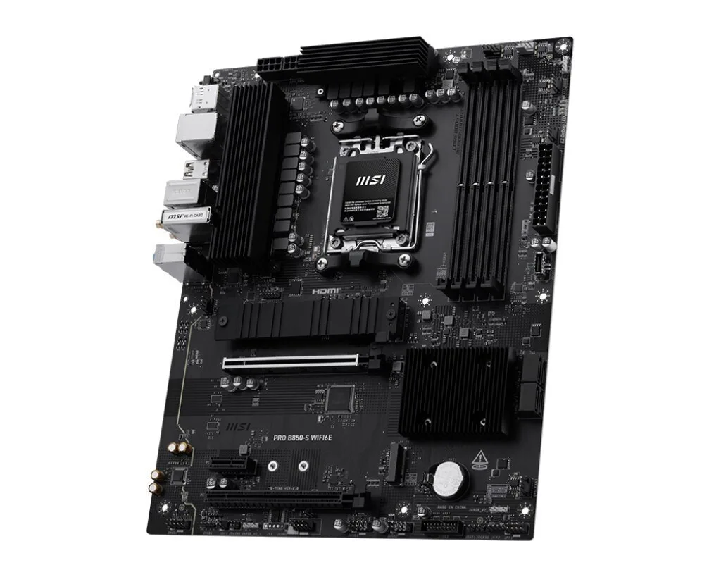 20250723144344_a8f92ee1 MSI PRO B850-S WIFI6E Motherboard ATX με AMD AM5 Socket - Image 1