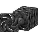 Arctic P12 Pro PST Case Fan 120mm με Σύνδεση 4-Pin PWM 5τμχ