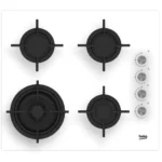 Beko HILW64122SW Εστία Υγραερίου με Πλαίσιο Αυτόνομη 60x51εκ. Λευκή