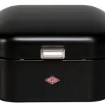 Wesco Ψωμιέρα Μεταλλική Μαύρη 28x21.5x17cm 112802