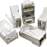 A-LAN Βύσμα RJ-45 male 6τμχ Γκρι WT107