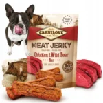 Carnilove Meat Jerky Λιχουδιές Σκύλου με Κοτόπουλο και Αγριογούρουνο 100gr