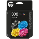 HP 308 Γνήσιο Μελάνι Εκτυπωτή InkJet Πολλαπλό (Color) (6L6S6UE/301)
