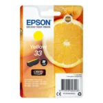 Epson 33 Γνήσιο Μελάνι Εκτυπωτή InkJet Κίτρινο (C13T33444022)