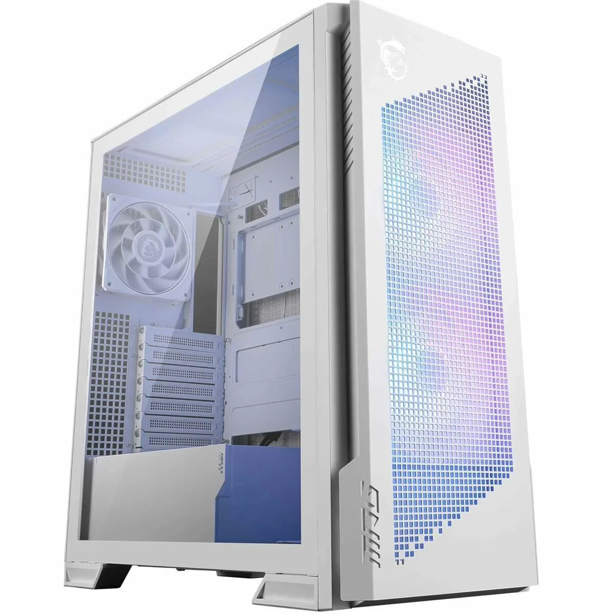 MSI MPG VELOX 300R AIRFLOW PZ Gaming Midi Tower Κουτί Υπολογιστή με ARGB Φωτισμό Λευκό - Image 1