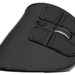 Natec Euphonie Pro Ασύρματο Εργονομικό Bluetooth Vertical Ποντίκι Μαύρο
