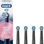 Oral-B iO Gentle Care Ανταλλακτικές Κεφαλές για Ηλεκτρική Οδοντόβουρτσα Black 4τμχ