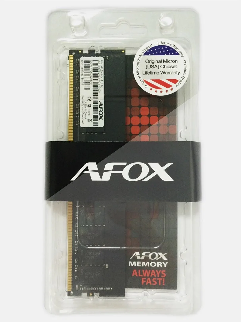 20250728153723_afox_ddr4_me_module_kai_tachytita_3200_gia_desktop_afld44pk1p Afox DDR4 με Module 1x4GB και Ταχύτητα 3200 για Desktop AFLD44PK1P - Image 1