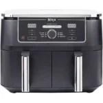 Ninja Foodi Max Dual Zone Air Fryer με Διπλό Αποσπώμενο Κάδο 9.5lt Μαύρο
