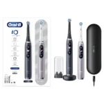 Oral-B iO 9 Ηλεκτρική Οδοντόβουρτσα με Αισθητήρα Πίεσης και Θήκη Ταξιδίου Μαύρη