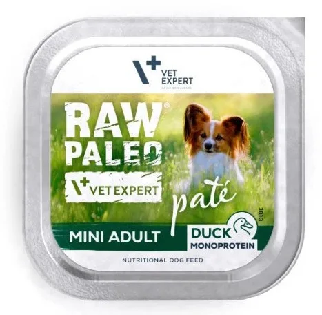 VetExpert Raw Paleo Υγρή Τροφή Σκύλων με Πάπια χωρίς Σιτηρά 150gr - Image 1