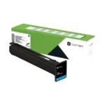 Lexmark 24B7582 Γνήσιο Toner Laser Εκτυπωτή Κυανό 24B7582