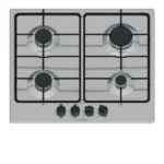 Bosch Serie 4 Εστία Φυσικού Αερίου Αυτόνομη Inox 58.2x52εκ. Ασημί PGP6B5K85