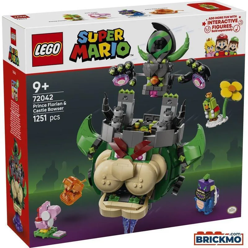 20250731134442_8095298b LEGO Super Mario Prince Florian & Castle Bowser για 9+ Ετών 1251τμχ 72042 - Image 1