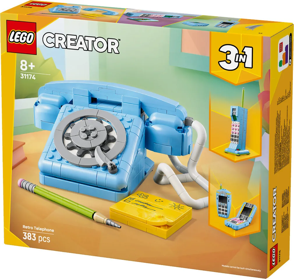 20250731134445_b16e49dc LEGO Creator Retro Telephone για 8+ Ετών 383τμχ 31174 - Image 1