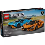 LEGO Speed Champions Lamborghini Revuelto & Huracán STO για 10+ Ετών 607τμχ 77238