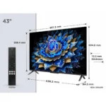 TCL Smart Τηλεόραση 43" 4K UHD QLED T69C HDR (2025) 43T69C