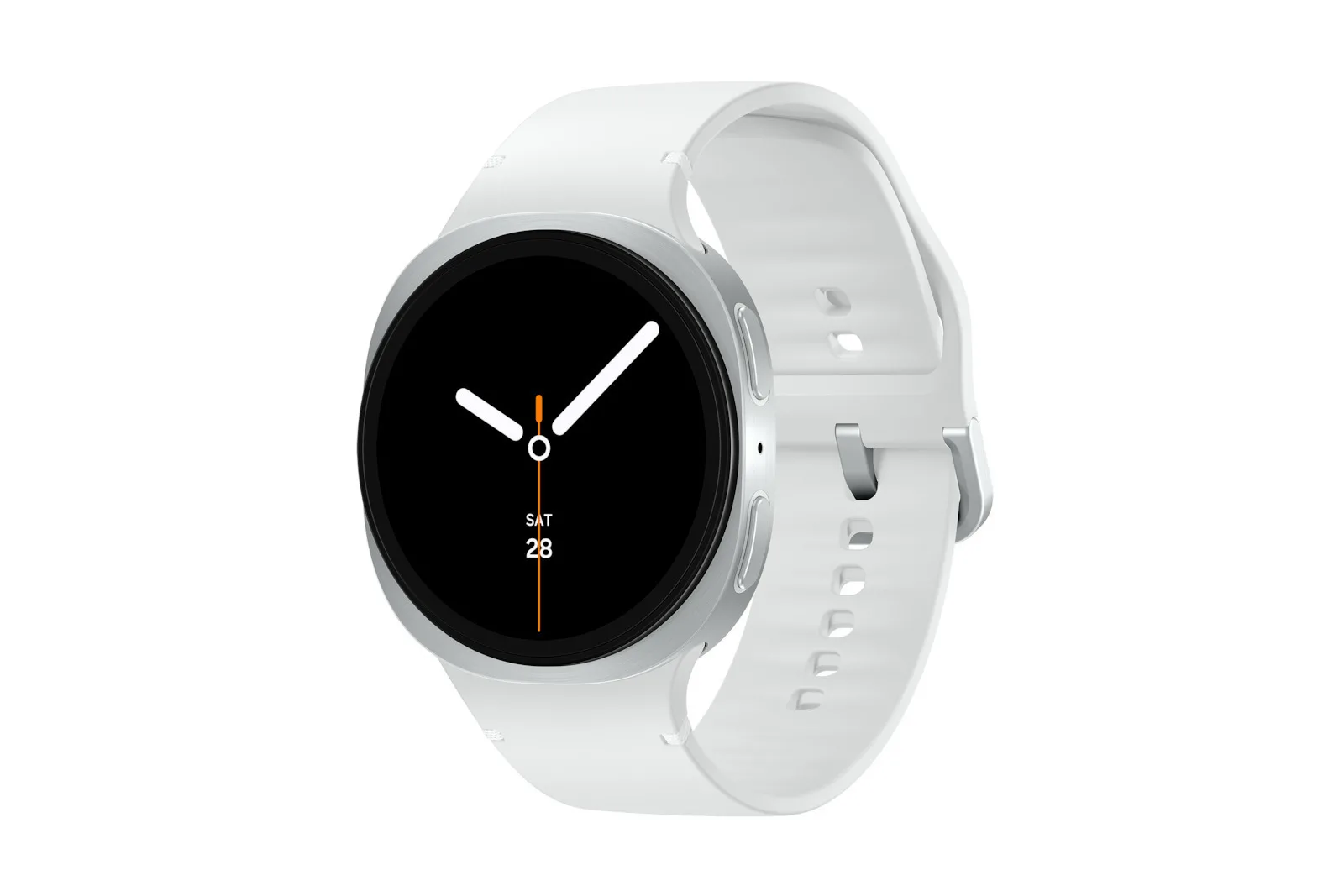 20250731144150_0c9e3f6b Samsung Galaxy Watch8 Aluminium 44mm Αδιάβροχο με Παλμογράφο (Ασημί) - Image 1