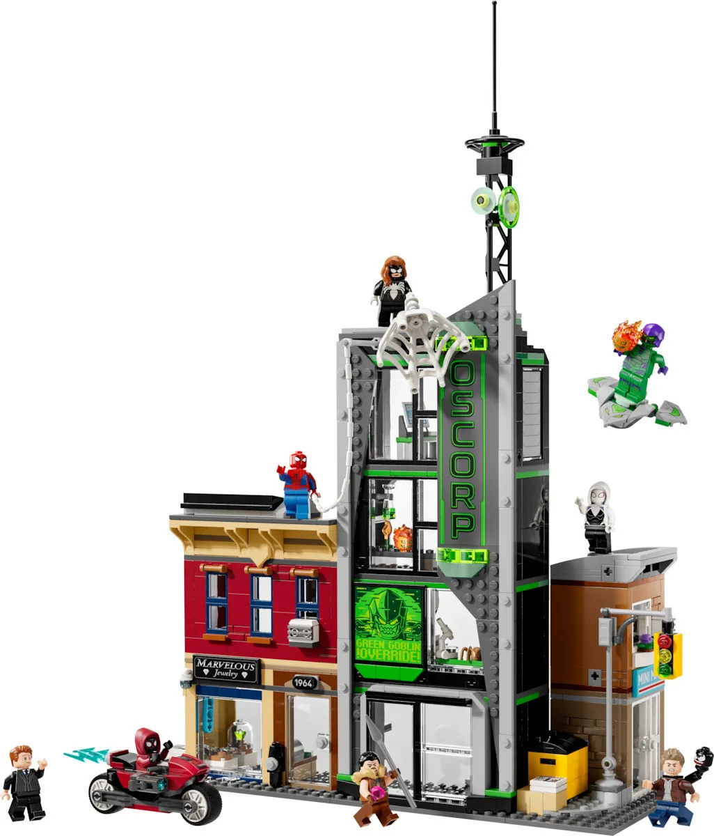 20250801142535_02df7b0c LEGO Super Heroes Spider-Man vs. Oscorp για 10+ Ετών 808τμχ 76324 - Image 1