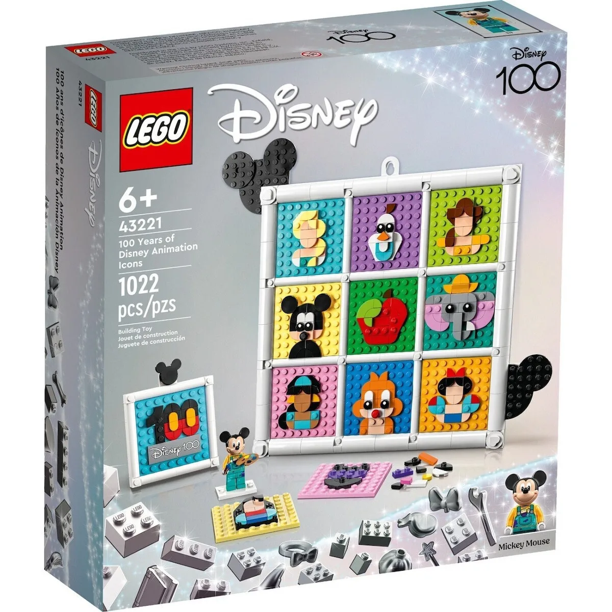 LEGO Disney Classic 100 Years Disney Animation Icons για 6+ Ετών 1022τμχ 43221 - Image 1