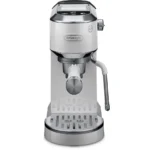 De'Longhi Dedica Duo Μηχανή Espresso 1450W Πίεσης 15bar Λευκή