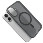 Puro Daylight Magsafe Silicone Case Iphone 16 Plus Black 8018417485381