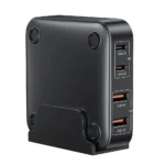 Unitek Βάση Φόρτισης GaN με 2 Θύρες USB-A και 2 Θύρες USB-C 70W Quick Charge 3.0 σε Μαύρο χρώμα (P1228ABK)