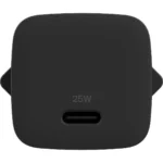 Belkin Φορτιστής με Θύρα USB-C και Καλώδιο USB-C - USB-C 25W Power Delivery Μαύρος (Boost Charge)