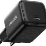 Ugreen Φορτιστής GaN με Θύρα USB-C και Καλώδιο USB-C - USB-C 30W Power Delivery / Quick Charge 4.0 Μαύρος (X513)