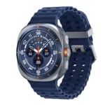 Samsung Galaxy Watch Ultra (2025) Titanium 47mm Αδιάβροχο με eSIM και Παλμογράφο (Μπλε)