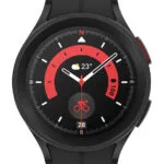 Samsung Galaxy Watch5 Pro LTE Titanium 45mm Αδιάβροχο με Παλμογράφο (Black)