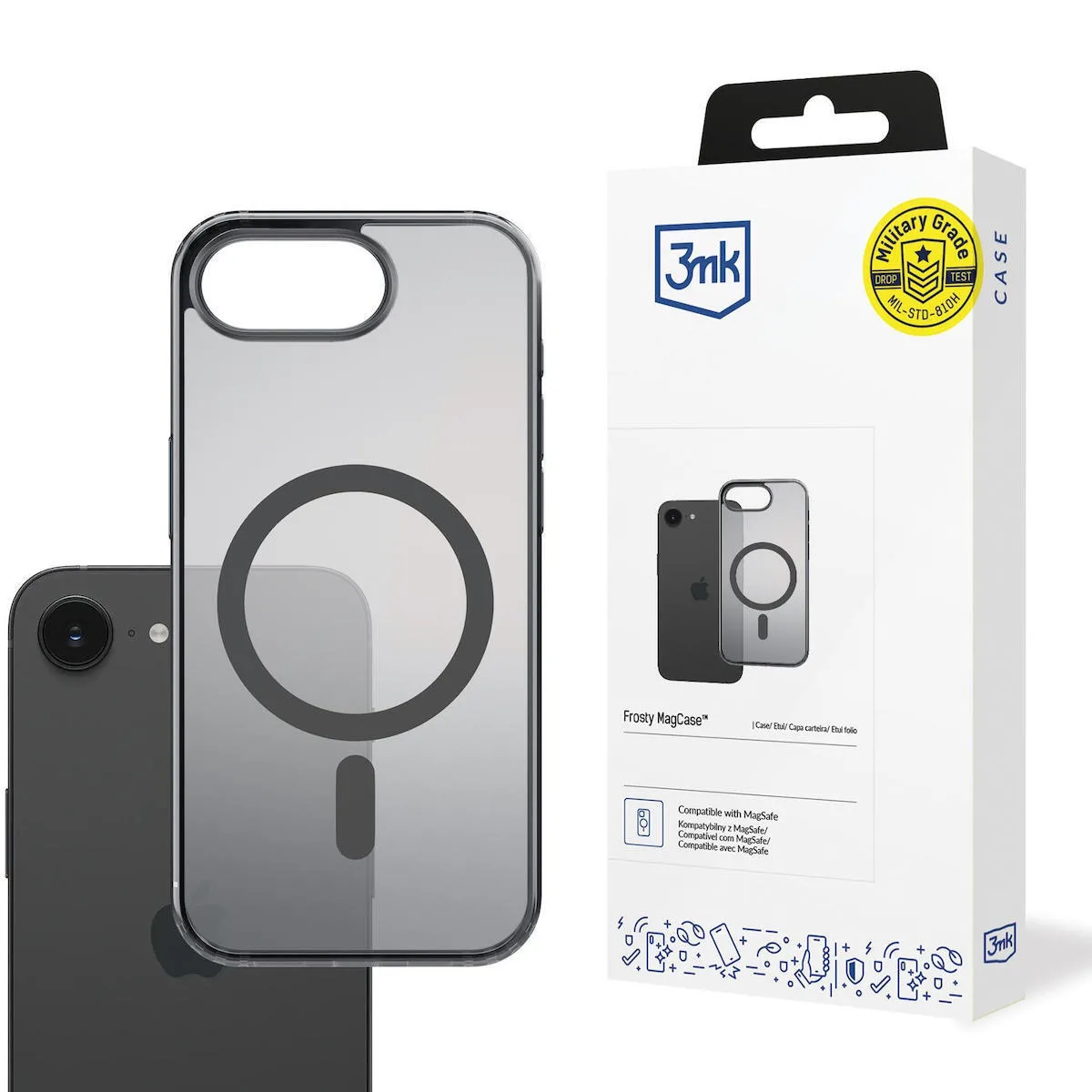 20250805121501_8ce1b53a 3MK Magcase Back Cover Μαύρο (iPhone 17e / 16e) - Image 1