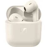 Sennheiser Accentum Open Earbud Bluetooth Handsfree Ακουστικά με Αντοχή στον Ιδρώτα και Θήκη Φόρτισης Cream