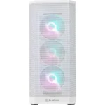 Silverstone Fara 514X Midi Tower Κουτί Υπολογιστή με Πλαϊνό Παράθυρο Λευκό