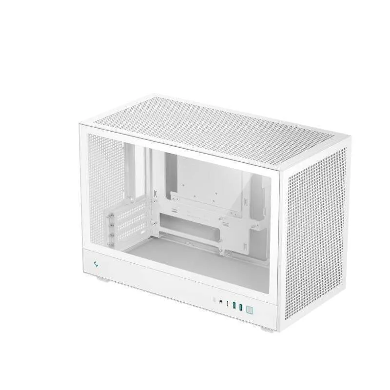 Deepcool CH260 Gaming Micro Tower Κουτί Υπολογιστή με Πλαϊνό Παράθυρο Λευκό - Image 1