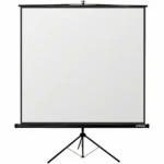 Reflecta 87654 Οθόνη Προβολής Projector Δαπέδου Crystal Line Tripod Lux με Λόγο Εικόνας 1:1 125x125cm
