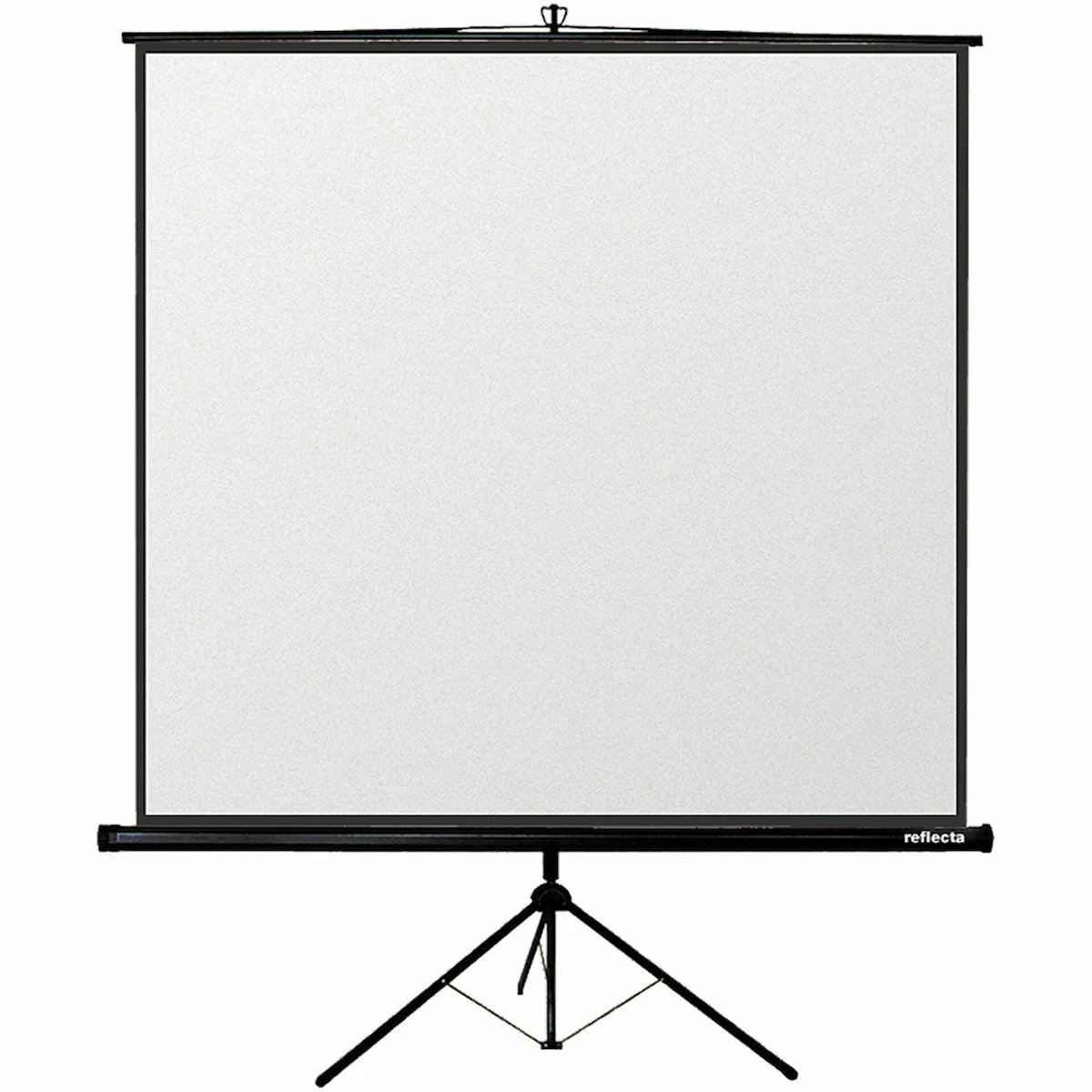Reflecta 87654 Οθόνη Προβολής Projector Δαπέδου Crystal Line Tripod Lux με Λόγο Εικόνας 1:1 125x125cm - Image 1