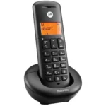 Motorola E201 Ασύρματο Τηλέφωνο Μαύρο