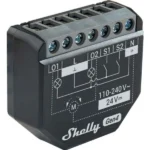 Shelly 2PM Gen4 Smart Switch 2 Καναλιών Wi-Fi, Bluetooth, ZigBee & RF 10A Shelly_2PM_Gen4