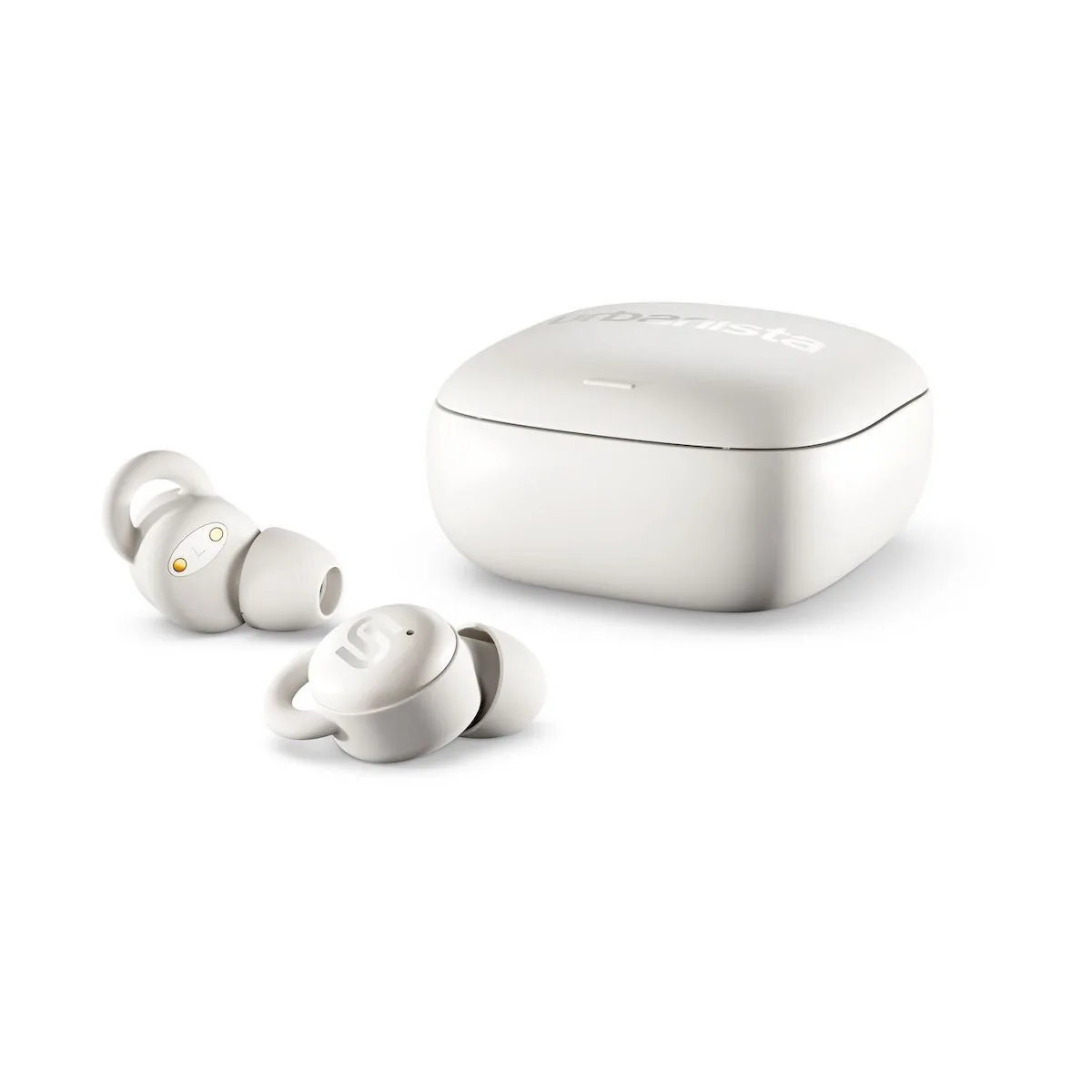 Urbanista Porto In-ear Bluetooth Handsfree Ακουστικά με Αντοχή στον Ιδρώτα και Θήκη Φόρτισης Λευκά - Image 1