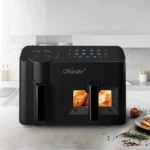 Maestro Air Fryer με Διπλό Αποσπώμενο Κάδο 3.5lt Μαύρο MR-760