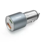 HAMA Φορτιστής Αυτοκινήτου Auto 38W 3A Γρήγορης Φόρτισης με Θύρες: 1xUSB 1xType-C Καφέ 00201639