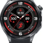 OnePlus Watch 3 Stainless Steel 46mm Αδιάβροχο με Παλμογράφο (Obsidian Titanium)